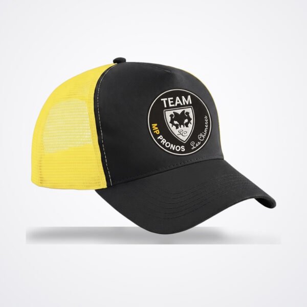 Casquette Trucker Jaune/Noir