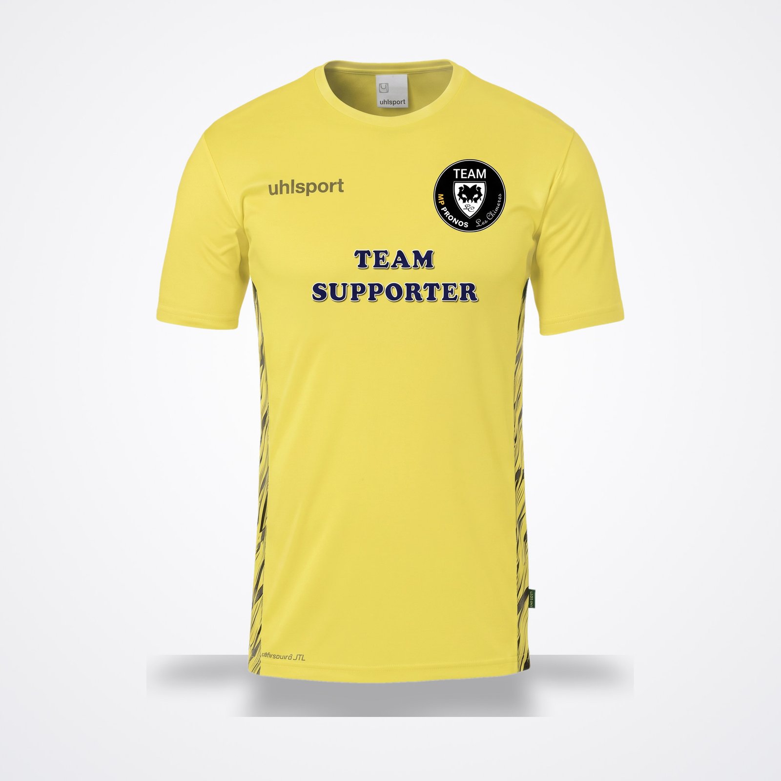 Maillot Progressive 28 Team Supporter, visuel officiel de la boutique Team MPpronos
