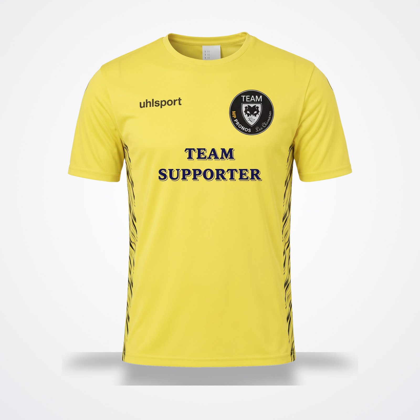 Maillot Progressive 28 Team Supporter, vue de trois quarts