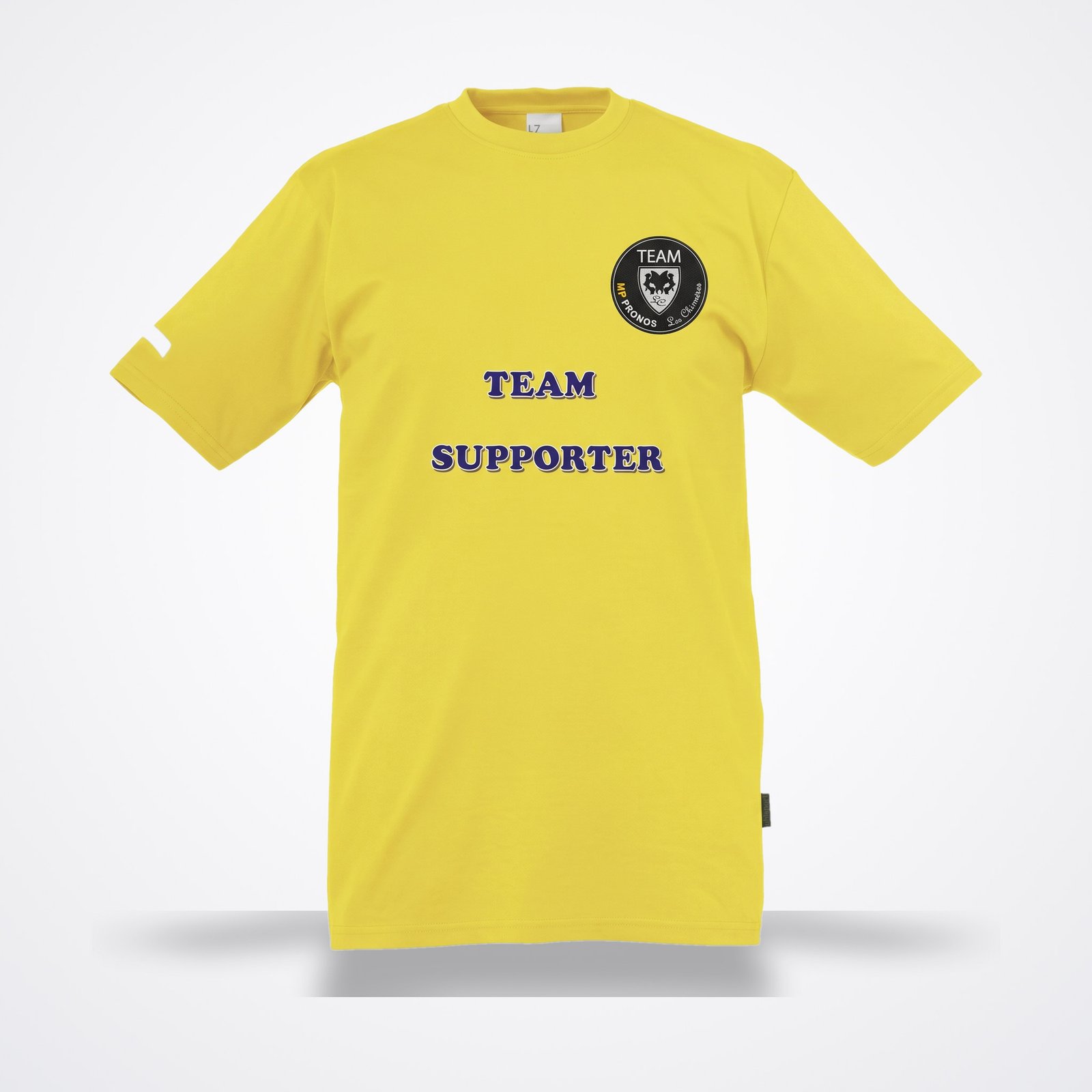 T-shirt Team Supporter, vue de trois quarts